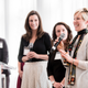 KonMari certified consultants Summer Love Wade of Living Simple, Patty Morrissey, Jenny Albertini of Declutter DC, and Christina Rosenbruch of Spark Joy Space.